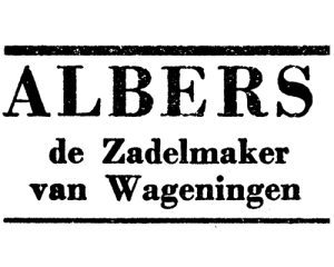Geschiedenis Albers Alligator, logo.